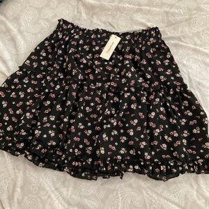 Francesca’s floral skirt